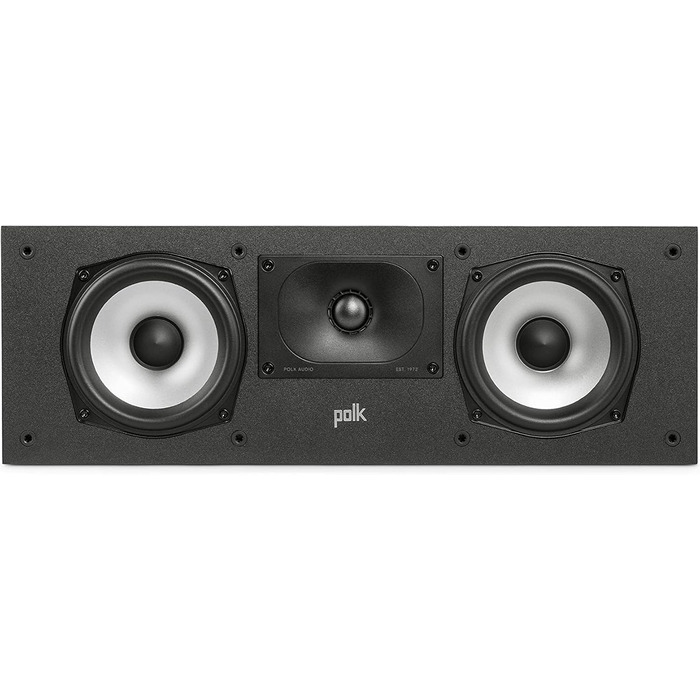 Активний сабвуфер Polk Audio Monitor XT12, 12 100W Class-AB, чорний (центральний динамік MXT30)