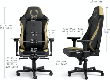 Noblechairs Hero: ігровий крісло з підтримкою Elder Scrolls Online, 150 кг, комфорт та ергономіка