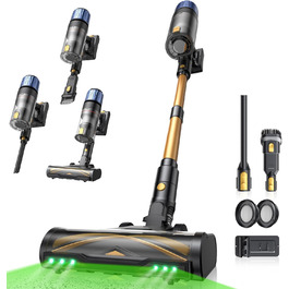 Бездротовий пилосос Proscenic P15: 55KPa, 580W, 70 хв, LED дисплей, антизаплутування, фільтр 6 шарів, для дому та авто