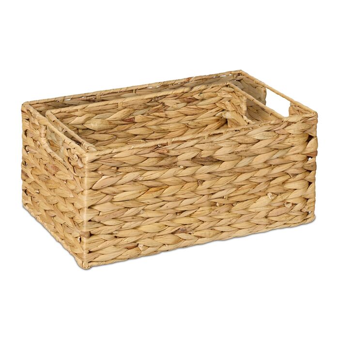 Набір з двох кошиків для зберігання Relaxdays