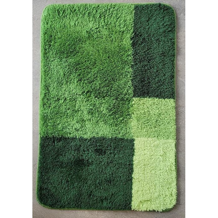 Килимок для ванної Spirella Prisco Green 60x90см, швейцарський дизайн