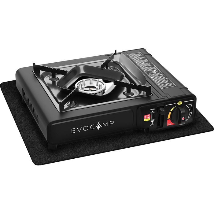 Газовий наметний пальник Gaskocher 1-flammig з п'єзозапалюванням, для картриджів MSF-1a 227g, з кейсом - ідеальний для кемпінгу