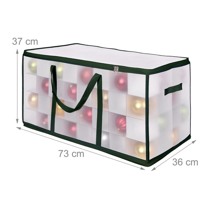 Коробка для зберігання новорічних кулі