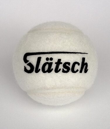 Тенісні м'ячі Slätsch ретро вінтаж 4 шт білі