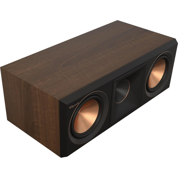 Центральний динамік Klipsch RP-500C II, рупор Tractrix, 13,3 см (5,25), чорне дерево