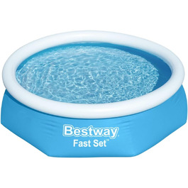 Басейн Bestway Fast Set, круглий, без насоса 183 x 51 см (244 x 61 см без аксесуарів)
