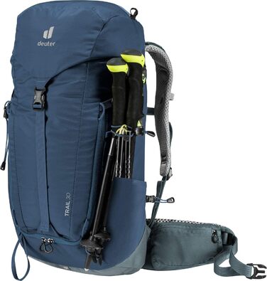 Туристичний рюкзак deuter Unisex Trail 30 (1 упаковка) (30 л, морський сланець)