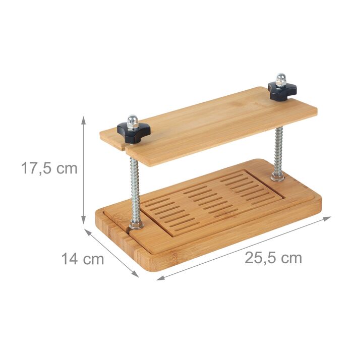 Пресс для тофу Relaxdays з бамбука та нержавіючої сталі