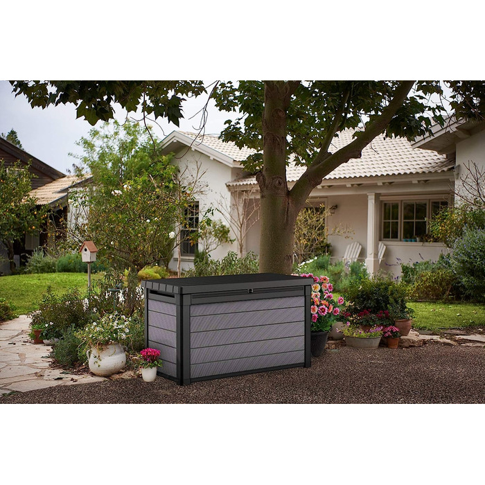 Ящик для подушок Keter Ondis24 Premier Box XL, садові меблі, водонепроникний (380л)