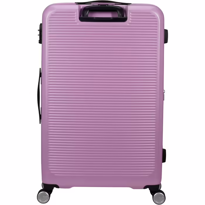 Валіза American Tourister Astrobeam Spinner L, розсувна, 77 см, 97/110 л, фіолетова (Pastel Lavender), для подорожей