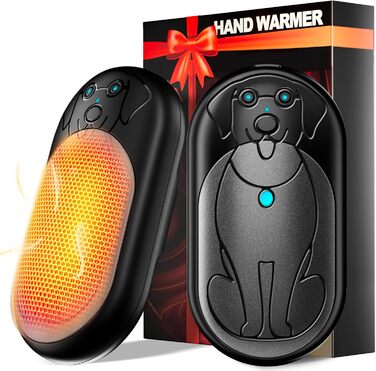 Електричний грієчка Miaton 6000mAh: перезаряджуваний кишеньковий обігрівач для рук, кемпінгу, подарунок