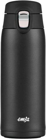 Термокружка Emsa N21518 Travel Mug Light - 0.4 л, нержавіюча сталь, клапан, BPA Free, блакитний колір