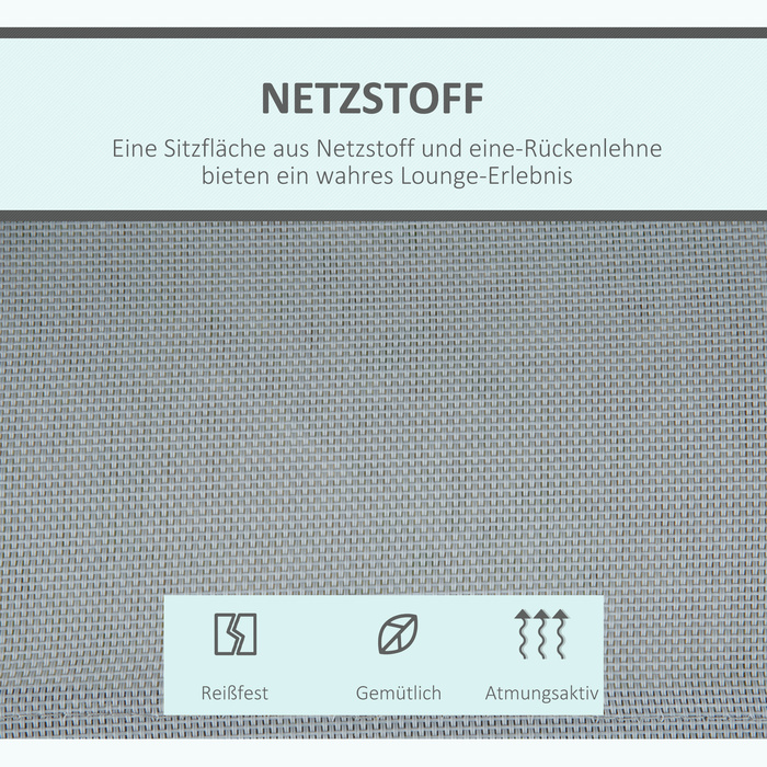 Гойдалка Голлівуд з регульованим сонцезахистом, 3-місна садова гойдалка з антиковзними ніжками, міцна лавка-гойдалка, витримує до 240 кг, ідеально підходить для саду, тераси, розміри 171x108x154 см, сірого кольору.