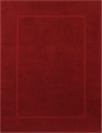 Комплект з 2 килимків Betz для ванної, килимок для ванної, килимок для душу, махрова тканина розміром 50x70 см, 100 бавовна преміум-класу, колір 650 г / м2 (темно-червоний)
