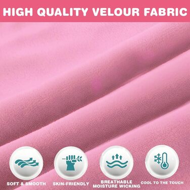 Наволочка на подушку для вагітних U-подібна, бавовняна знімна наволочка для подушки для годування та підтримки тіла, 140 x 80 см (Рожевий + Сірий)