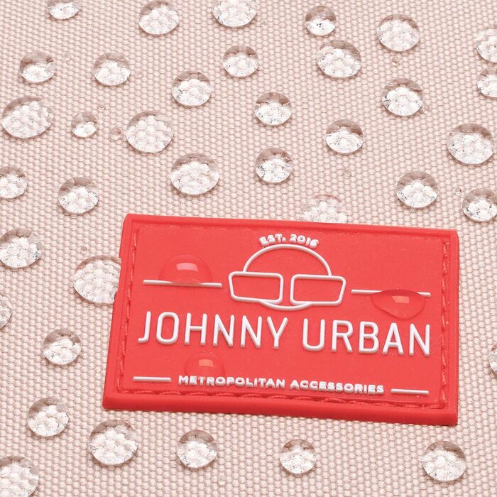 Рюкзак Johnny Urban Women Small - Romy - Елегантний маленький денний рюкзак для міста, міста - Жіночий рюкзак 7 л - Екологічний - Водовідштовхувальний (Червоно-Рожевий)