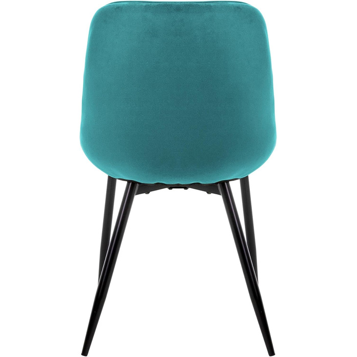 Крісла для обідньої зони ML-Design, темно-зелені, з підлокітниками та спинкою, комплект 2 шт.