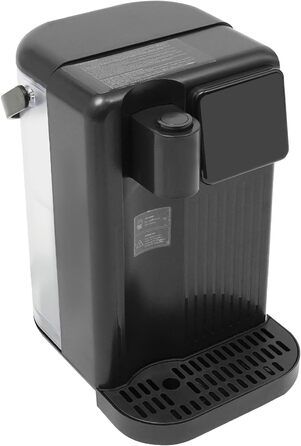 Диспенсер гарячої води з фільтром, 3 л, регулювання температури, сенсорний дисплей, нагрів за 3 сек, 25-99°C (чорний)