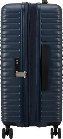 Набір валіз American Tourister Aerotech (3 шт.): ручна, середня, велика, розширювана, з TSA-замком, блакитний (Металевий Navy)