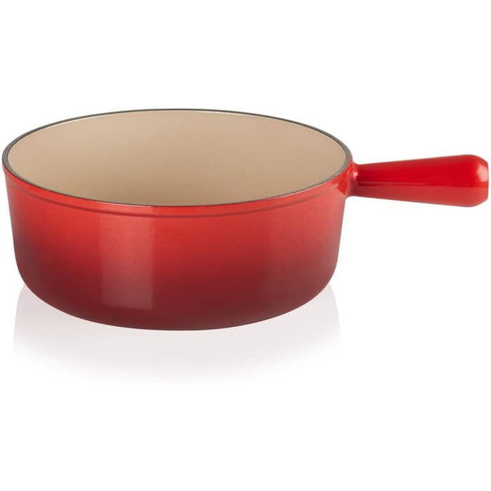 Казан Le Creuset з чавуну, 18 см, 1.4 л, червоний (Kirschrot)