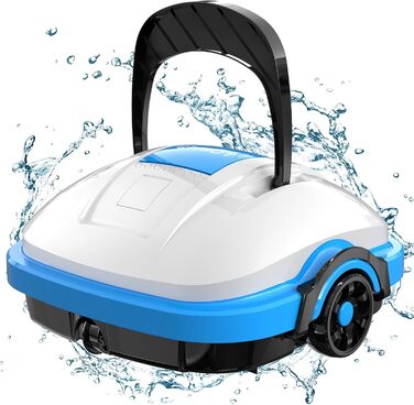 Робот-пилосос для басейну WYBOT, акумуляторний, з подвійним двигуном, автоматичне паркування, для басейнів до 50 м²