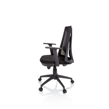 Офісне крісло / Обертове крісло FALUN BASIC Сітка / Тканина Чорний hjh OFFICE