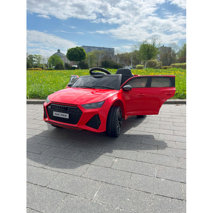 Дитячий електромобіль на акумуляторі Audi RS6 4x4, 12V 7Ah
