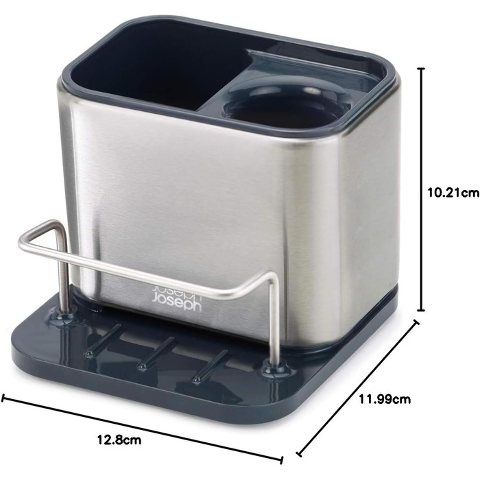 Організатор для мийки Joseph Joseph Surface, нержавіюча сталь, компактний, сучасний дизайн