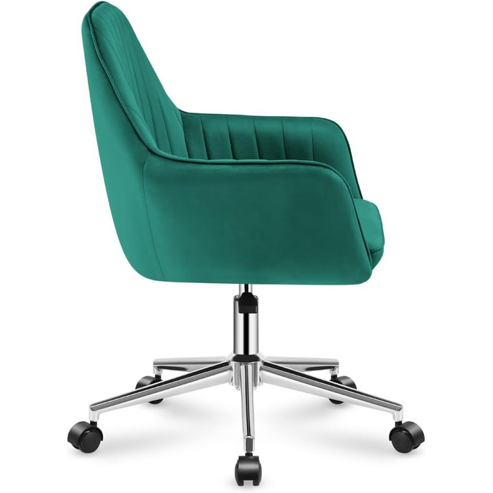 Офісне крісло Mark Adler Future 5.2 Black - регульоване, з підлокітниками, для дому та офісу | Макс. навантаження 130 кг | Тканина 