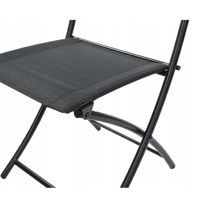 Комплект садових меблів Jumi Premium, метал, чорний, 3 предмети