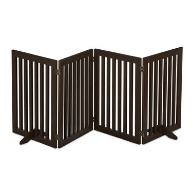 Захисний бар'єр Relaxdays коричневого кольору, 70 см