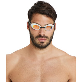 Чоловічі дзеркальні окуляри ARENA Air-speed (1 упаковка), один розмір підходить всім жовто-мідно-білий