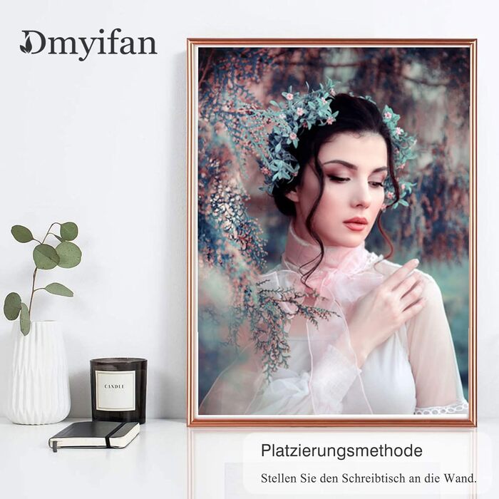 Набір фоторамок 5er Bilderrahmen DIN A4 з плексигласом для фото та портретів: рамка для встановлення та підвішування