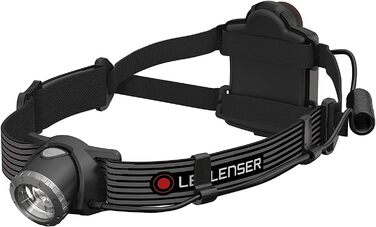 Світлодіодний налобний ліхтар Ledlenser H7 SE, налобний ліхтар по всьому периметру, 300 люмен, відстань променя 160 метрів, час горіння 30 годин, з фокусуванням, із заднім ліхтарем, з батареями та USB-кабелем (H7R SE - 400 лм)