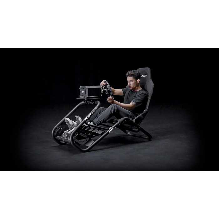 Playseat Trophy SIM Racing Cockpit: Гоночний кокпіт для симуляторів, сумісний з Direct Drive, PC/PS/Xbox - Чорний