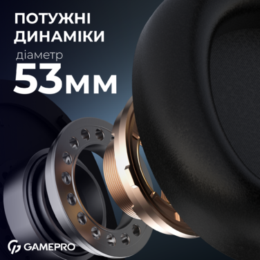 Бездротова ігрова гарнітура GamePro Asgard Freya Pro (HSW201B)