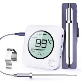 Цифровий термометр для гриля BFOUR з Bluetooth та двома датчика 