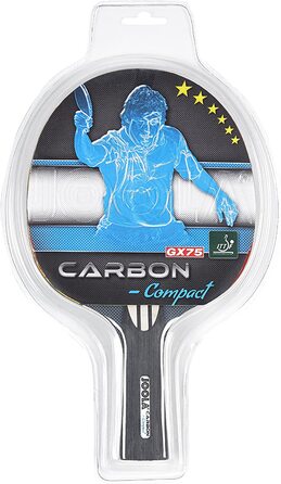 Ракетка з вуглецевого волокна, компактний набір для настільного тенісу, Різнокольоровий, одного розміру