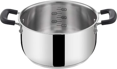 Набір каструль Lagostina Pratica з нержавіючої сталі 18/10, 13 предметів, для всіх типів плит