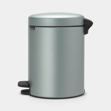 Педаль 5 л Сміттєвий контейнер Silent Mint Metallic NewIcon Brabantia