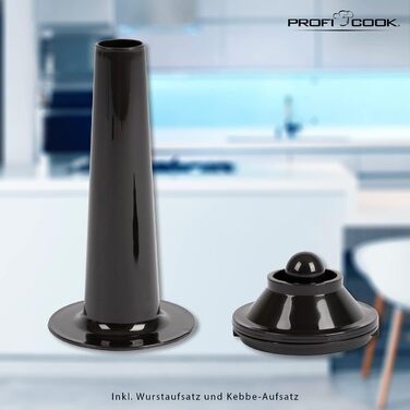 Електрична м'ясоподрібнювач Profi Cook PC-FW 1060, 1000W: для м'яса, ковбас та фаршу