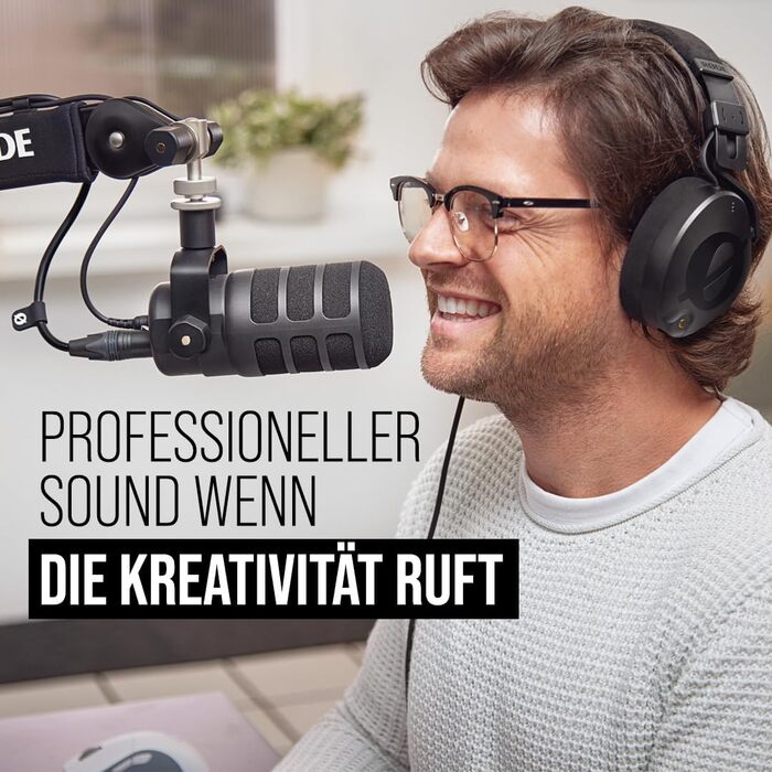Мікрофон RØDE PodMic XLR/USB для подкастів, стрімінгу, ігор та музики