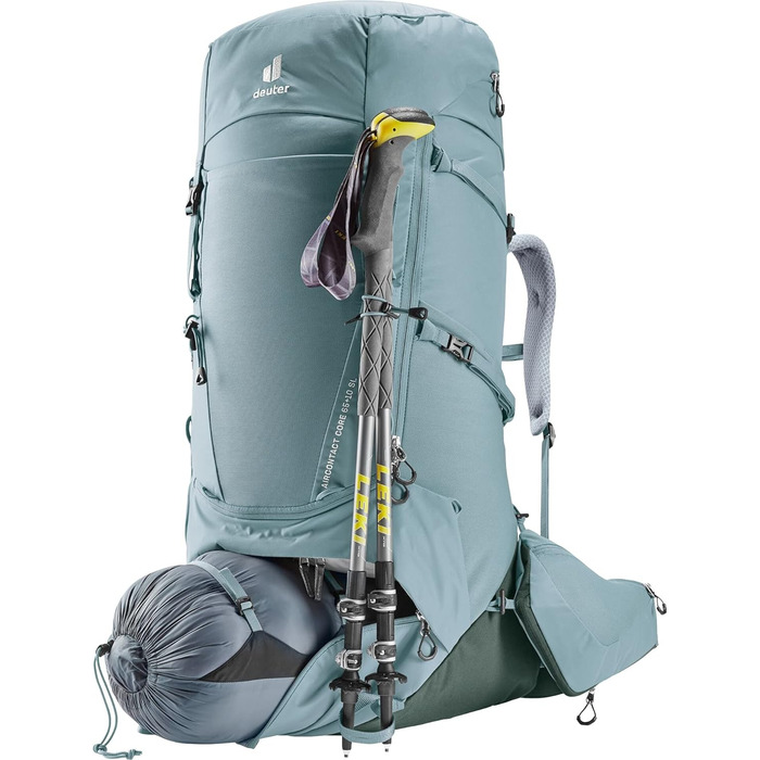 Жіночий трекінговий рюкзак deuter Aircontact Core 6510 Sl (1 упаковка) (6510 л, сланцевий плющ)