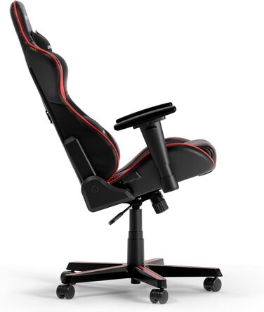 Ігрове крісло DXRacer FORMULA L, шкіра ПВХ, чорний/червоний