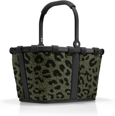 Сумка-шопер Reisenthel CarryBag XS Teddy Leo Olive – Стабільний кошик XS з практичною внутрішньою кишенею, водонепроникний дизайн