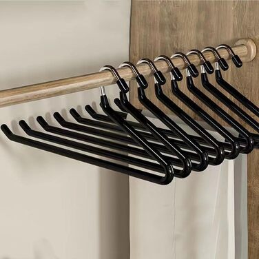 Вішалки для штанів VIDETOL, 35 шт., метал, 35x15 см, неслизькі, для джинсів, штанів, рушників, костюмних штанів