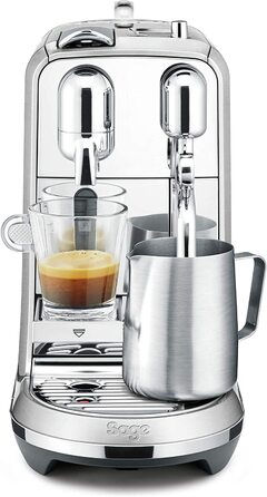 Кавова машина Sage Nespresso Creatista Plus SNE800BSS, капсульна, нержавіюча сталь