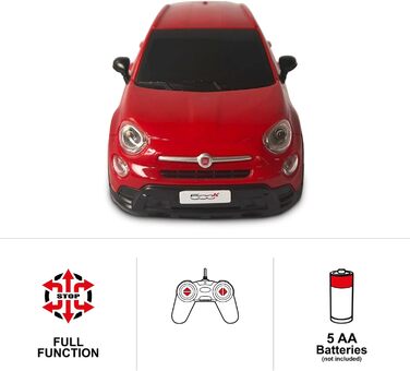 Модель автомобіля Fiat 500 X Mondo Motors 1:24, 8 км/год, іграшка для дітей