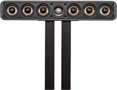 Центральний динамік Polk Audio Signature Elite ES35, висока роздільна здатність, Dolby Atmos/DTSX, чорний (шматок)