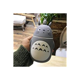 Ізольована Вакуумна пляшка для води з нержавіючої сталі, креативний милий портативний термос Totoro, мультяшна чашка для води на